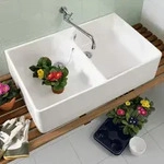 Villeroy & Boch O.Novo Doppelsp&uuml;lbecken 89,5 cm 63320001, K&uuml;chensp&uuml;len, wei&szlig;