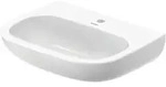 Duravit D-Code Waschtisch Med 60 cm mit 1 Hahnloch 2311600000, Badkeramik, wei&szlig;