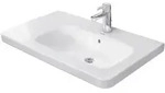 Duravit DuraStyle M&ouml;belwaschtisch 80 cm asymmetrisch, Becken rechts mit 1...