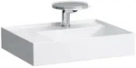 LAUFEN Kartell Waschtisch 60 x 46 cm, mit Ablage links, mit 1 Hahnloch, Badkeramik,