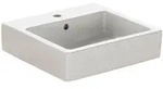 Duravit Vero Waschtisch 50 cm, mit 1 Hahnloch, mit &Uuml;berlauf, Badkeramik, wei&szlig;