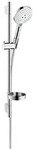 hansgrohe Raindance Select S 120 Unica Set 65 cm, Badarmaturen, 26630400, chrom/wei&szlig;
