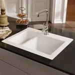 Villeroy & Boch Subway 60 XM FLAT fl&auml;chenb&uuml;ndige Sp&uuml;le, Ablaufgarnitur mit