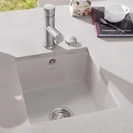 Villeroy & Boch Subway 45 SU Unterbausp&uuml;le, Ablaufgarnitur mit Excenterbet&auml;tigung,