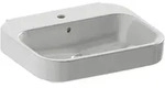 Duravit Happy D.2 Waschtisch 65 cm mit 1 Hahnloch, Badkeramik, 2316650000, wei&szlig;
