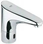 GROHE Europlus E Waschtischarmatur ohne Mischung mit Steckertrafo, Badarmaturen,