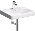 Geberit Smyle Square Waschtisch 60 cm 500.229.01.1, Badkeramik, wei&szlig;