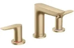 hansgrohe Talis E 3-Loch Waschtischarmatur mit Zugstangen-Ablaufgarnitur,