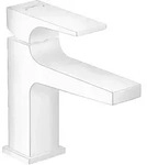 hansgrohe Metropol Einhebel-Waschtischmischer 100 mit Hebelgriff und Push-Open