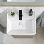 Villeroy & Boch Collaro Handwaschbecken 50 cm ohne &Uuml;berlauf, 1 Hahnloch, Badkeramik,