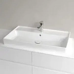 Villeroy & Boch Collaro Schrankwaschtisch 80 cm geschliffen, mit &Uuml;berlauf, 1