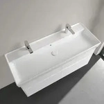Villeroy & Boch Collaro Schrankwaschtisch 120 cm mit &Uuml;berlauf, 2 Hahnl&ouml;cher