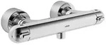 Hansa HANSACARE Brause-Thermostat-Batterie, Badarmaturen, 58080201, chrom