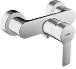 Hansa HANSALIGNA Einhand-Brausebatterie, Badarmaturen, 06670103, chrom