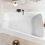 Bette Space L Eck-Badewanne 170 x 130 cm Einbau Ecke rechts, Badewannen, 1142-000,