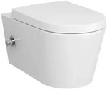 VitrA Options Nest Wand-WC VitrAflush 2.0 mit Bidetfunktion und Armatur