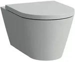 LAUFEN Kartell Sp&uuml;lrandloses Wand-WC, Tiefsp&uuml;ler, H8203370000001, Badkeramik, grau