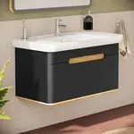 Vitra Sento Waschtischkombination 98 x 48,5 cm mit 1 Auszug, Badm&ouml;bel, 60820,