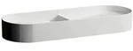 LAUFEN Sonar Doppelwaschtisch-Schale 100 x 37 cm, Badkeramik, H8123484001121, wei&szlig;