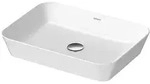 Duravit Cape Cod Aufsatzbecken 55 x 40 cm ohne Hahnloch, Badkeramik, 2347550000,