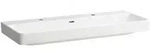 LAUFEN PRO S Waschtisch 120 cm, mit 2 Hahnl&ouml;chern, mit &Uuml;berlauf, Badkeramik,