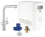 GROHE Blue Professional L-Auslauf Kit, Mousseurauslauf herausziehbar,