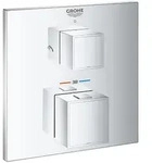GROHE Grohtherm Cube Thermostat-Brausebatterie mit integrierter 2-Wege-Umstellung