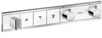 hansgrohe RainSelect Fertigset Unterputz f&uuml;r 3 Verbraucher, Badarmaturen, 15356400,