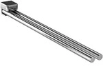 Emco Trend Handtuchhalter 2-armig schwenkbar, 45 cm, Accessoires, 025000145, chrom