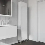 Duravit L-Cube Hochschrank 40 x 24,3 x 176 cm, Anschlag rechts, Badm&ouml;bel,