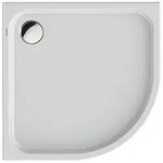 Duravit D-Code Viertelkreis-Duschwanne 90 x 90 cm mit Antislip, Duschwannen,