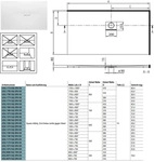 Villeroy & Boch Squaro Infinity Duschwanne 160 x 100 cm f&uuml;r Eck-Einbau rechts,