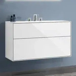 Villeroy & Boch Finion Waschtischunterschrank 99,6 cm, mit 2 Ausz&uuml;gen, Badm&ouml;bel,