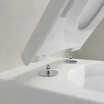 Villeroy & Boch Memento 2.0 WC-Sitz, Badkeramik, 8M24S1I4, graphite