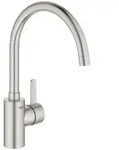 GROHE Eurosmart C Einhand- Sp&uuml;ltischbatterie, K&uuml;chenarmaturen, 32843DC2, supersteel