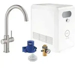 GROHE Blue Professional C-Auslauf Kit, K&uuml;chenarmaturen, 31323DC2, supersteel