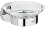 GROHE Essentials Seifenschale mit Halter, Accessoires, 40444001, chrom
