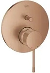 GROHE Essence New Einhand-Wannenbatterie Unterputz, Badarmaturen, 24058DL1, warm