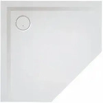 Hoesch Muna F&uuml;nfeckduschwanne 90 x 90 cm, Duschwannen, 4219xA.010, wei&szlig;