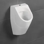 Villeroy & Boch O.novo Absaug-Urinal, ohne Deckel, DirectFlush, Zulauf von oben,