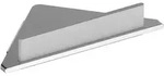 Keuco Edition 400 Eckduschablage mit integriertem Glasabzieher 11557170100,