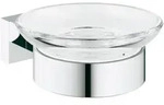 GROHE Essentials Cube Seifenschale mit Halter 40754001, Accessoires, chrom