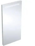 Geberit Renova Compact Badspiegel 40 x 80 cm mit LED-Beleuchtung, Spiegel,