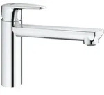GROHE BauEdge Einhand-Sp&uuml;ltischbatterie, DN 15 31693000, K&uuml;chenarmaturen, chrom