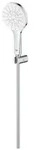 GROHE Rainshower SmartActive 130 Wandhalterset, 3 Strahlarten, Badarmaturen,