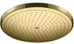 hansgrohe Croma Kopfbrause 280 1jet, Badarmaturen, 26220990, polished gold optic