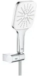 GROHE Rainshower SmartActive 130 Cube Wandhalterset, 3 Strahlarten, Badarmaturen,