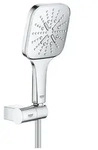 GROHE Rainshower SmartActive 130 Cube Wandhalterset, 3 Strahlarten, Badarmaturen,
