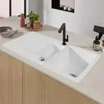 Villeroy & Boch Siluet 60 R Einbausp&uuml;le mit Ablaufgarnitur mit...