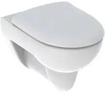 Geberit Renova Set Wand-WC Tiefsp&uuml;ler mit WC-Sitz 500.802.00.1, Badkeramik, wei&szlig;